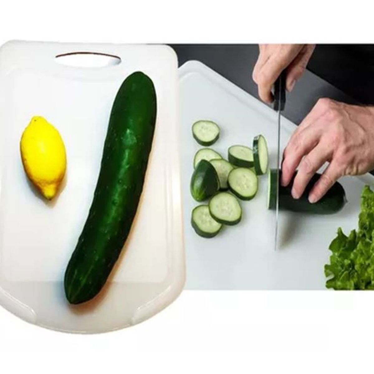 GENERICO - Tabla De Cortar Y Picar Plástica Cocina