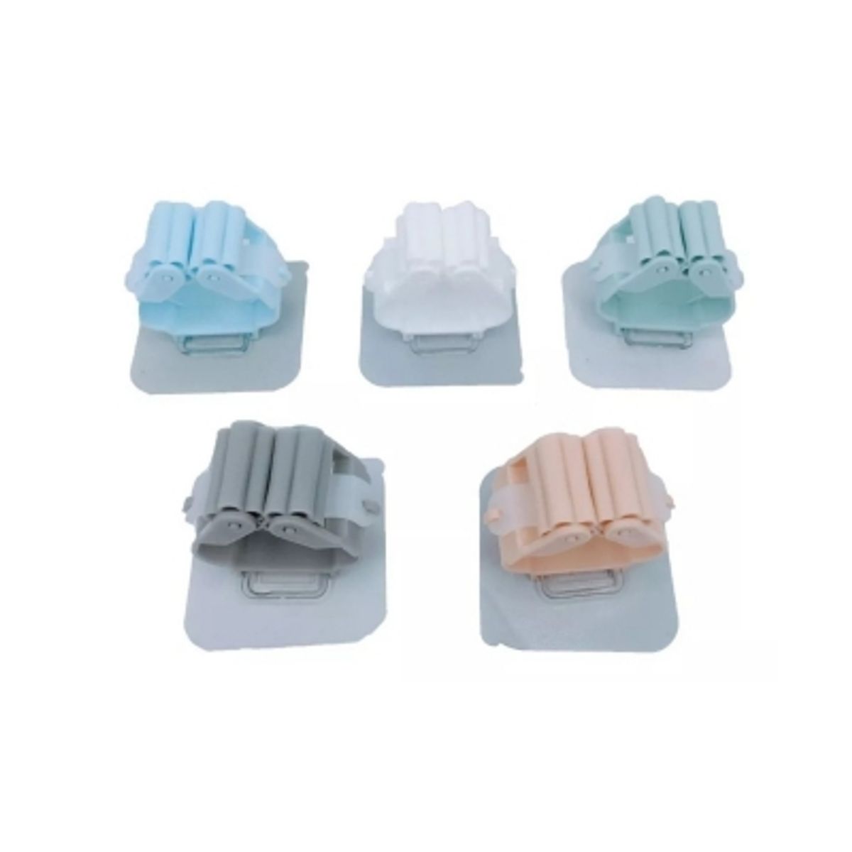 GENERICO - Rack Colgador De Escobas Individual Resistente Organizador