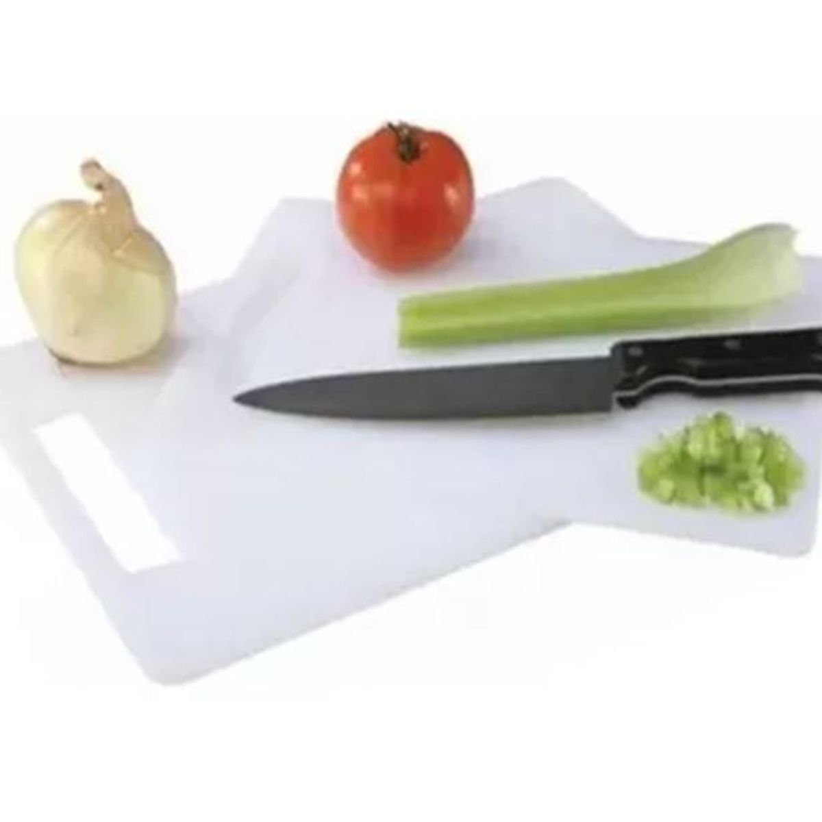 GENERICO - Tabla De Cortar Y Picar De Cocina Plástico 37x23x06cm