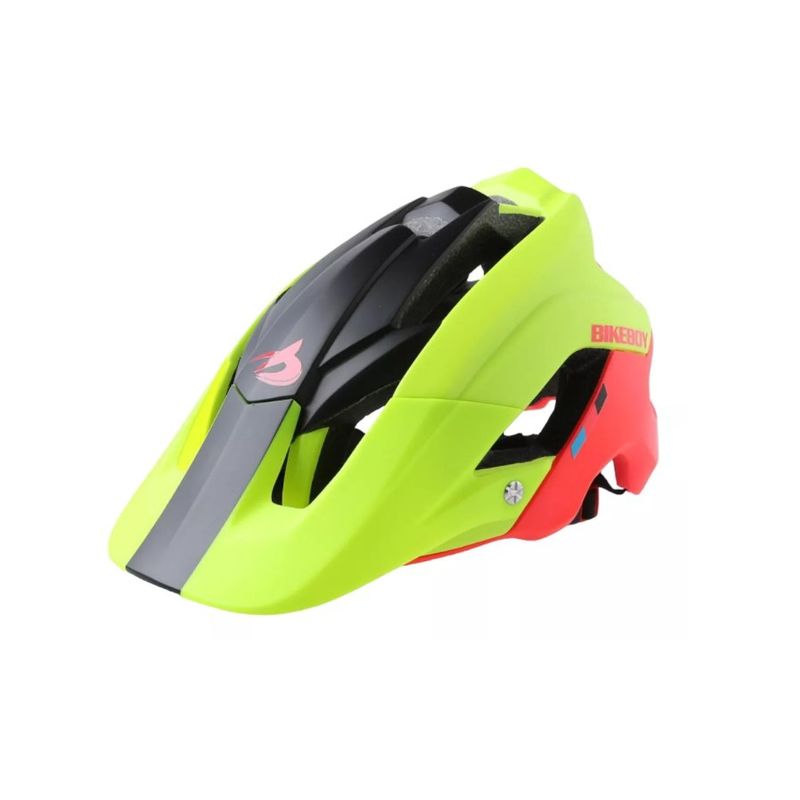 GENERICO - Casco Adulto Bikeboy Con Visera Ciclismo Seguridad Verde
