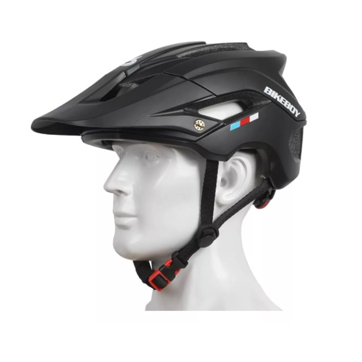 GENERICO - Casco Adulto Bikeboy Con Visera Ciclismo Seguridad Azul