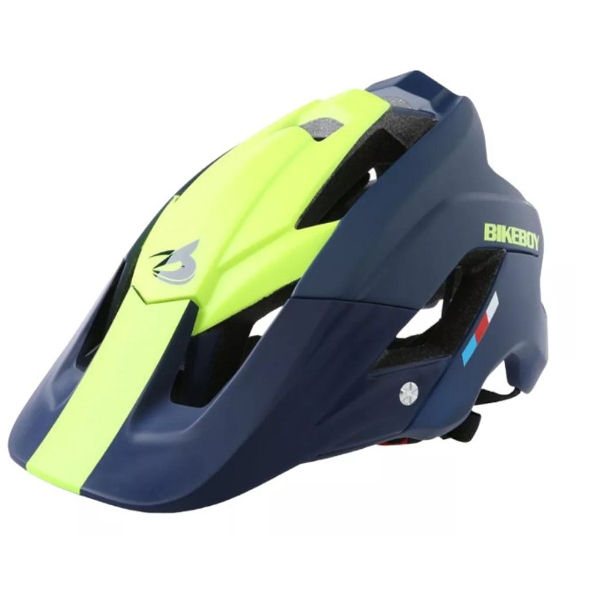 GENERICO - Casco Adulto Bikeboy Con Visera Ciclismo Seguridad Azul