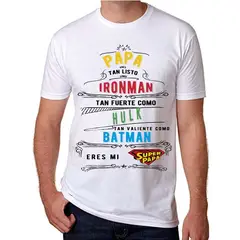 IMPRIME A TU PINTA - POLERA DÍA DEL PADRE SUPER PAPÁ