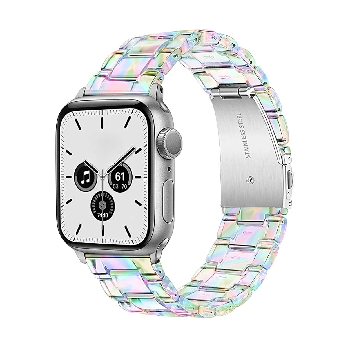 GENERICO - Correa Para Apple Watch Tornasol Acrílico / 38 40 41mm