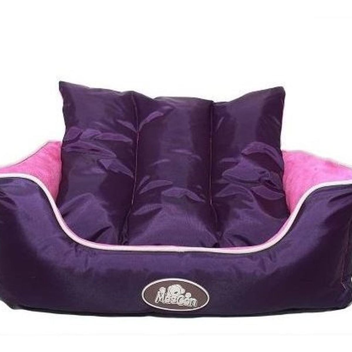 MASCAN - Cama Reversible Doble Color Perro Talla Xl Morado