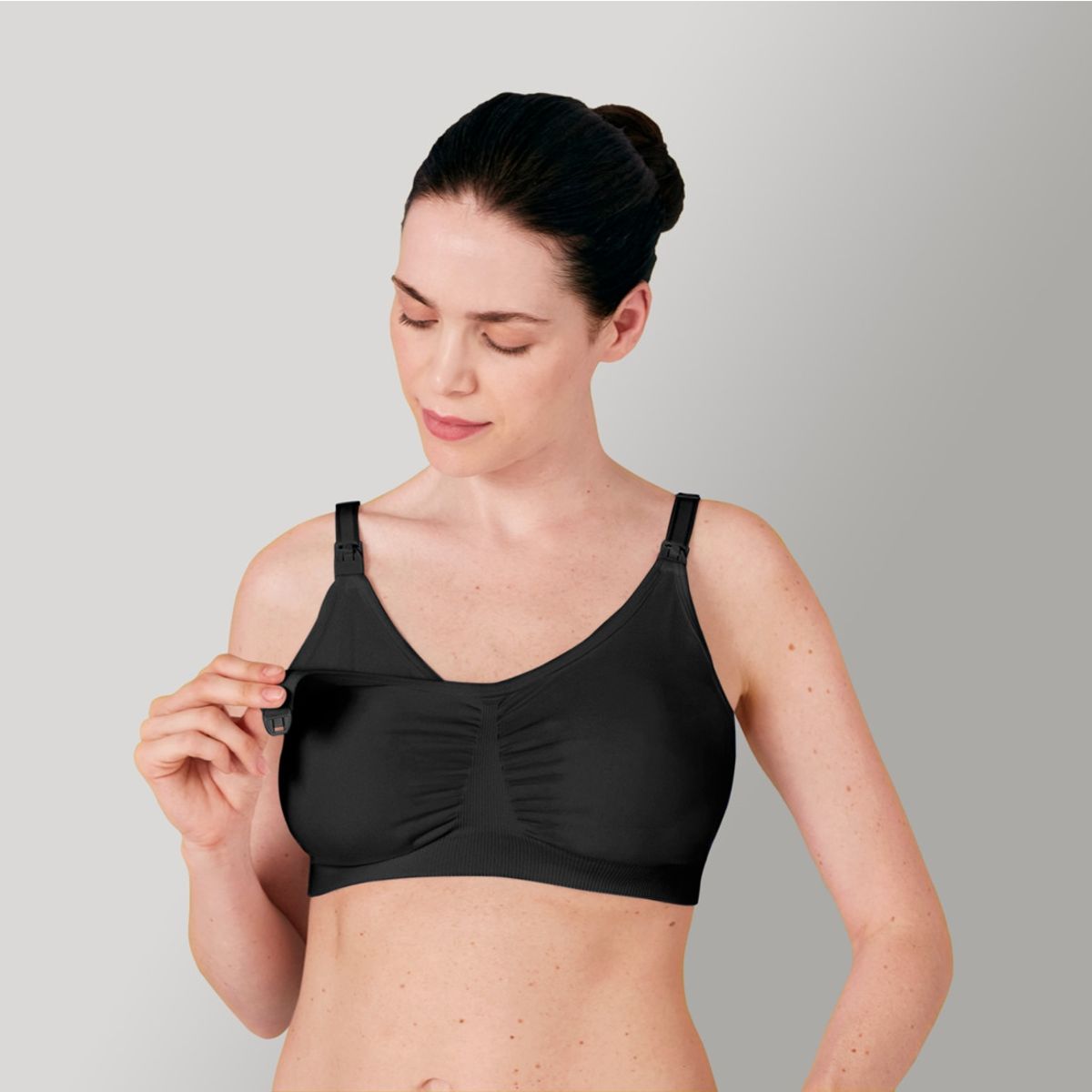 MEDELA - Sostén de lactancia y extracción 3 en 1 Negro Medela