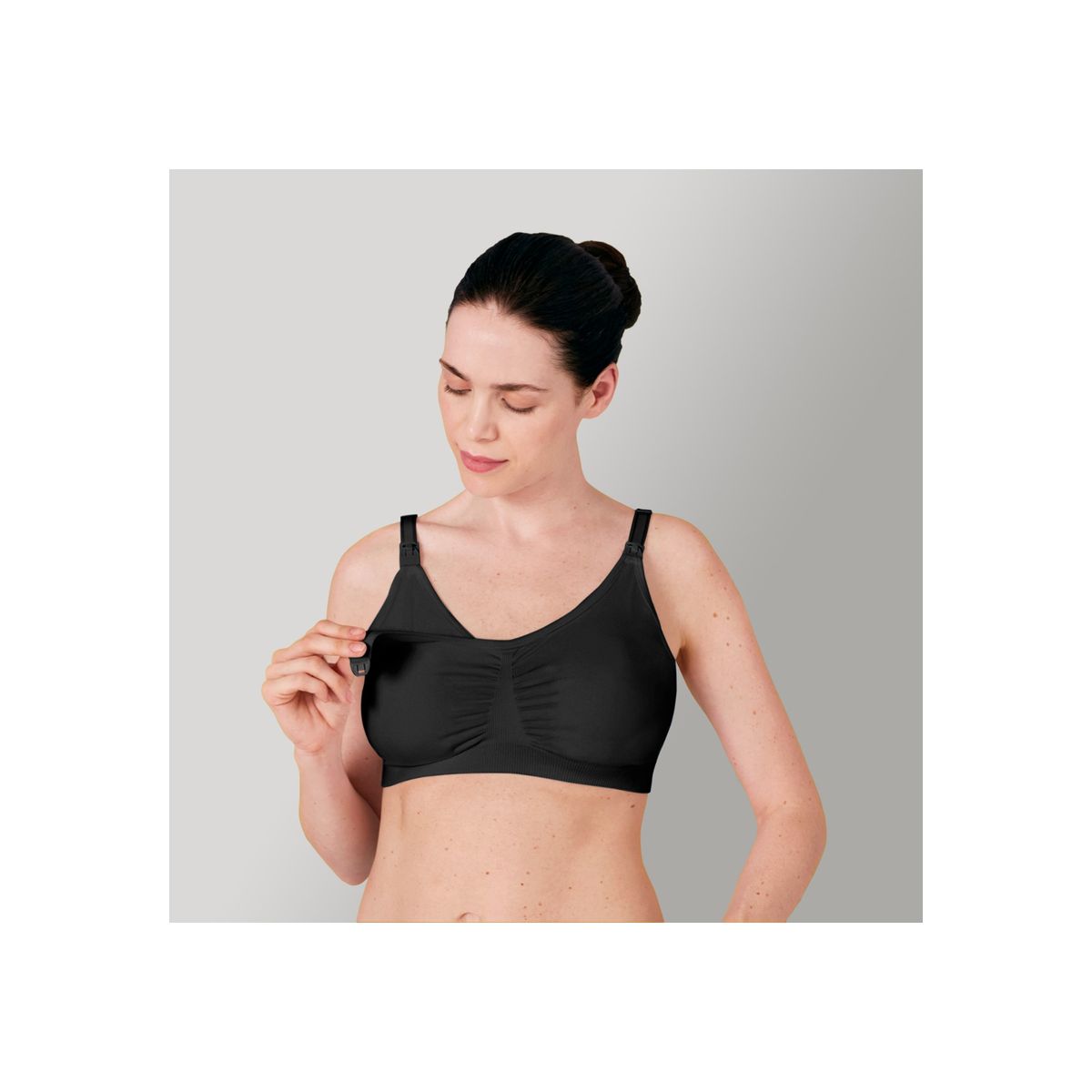 MEDELA - Sostén de lactancia y extracción 3 en 1 Negro Medela