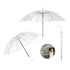 GENERICO - Paraguas Transparentes Para La Lluvia A Prueba De Viento Pack