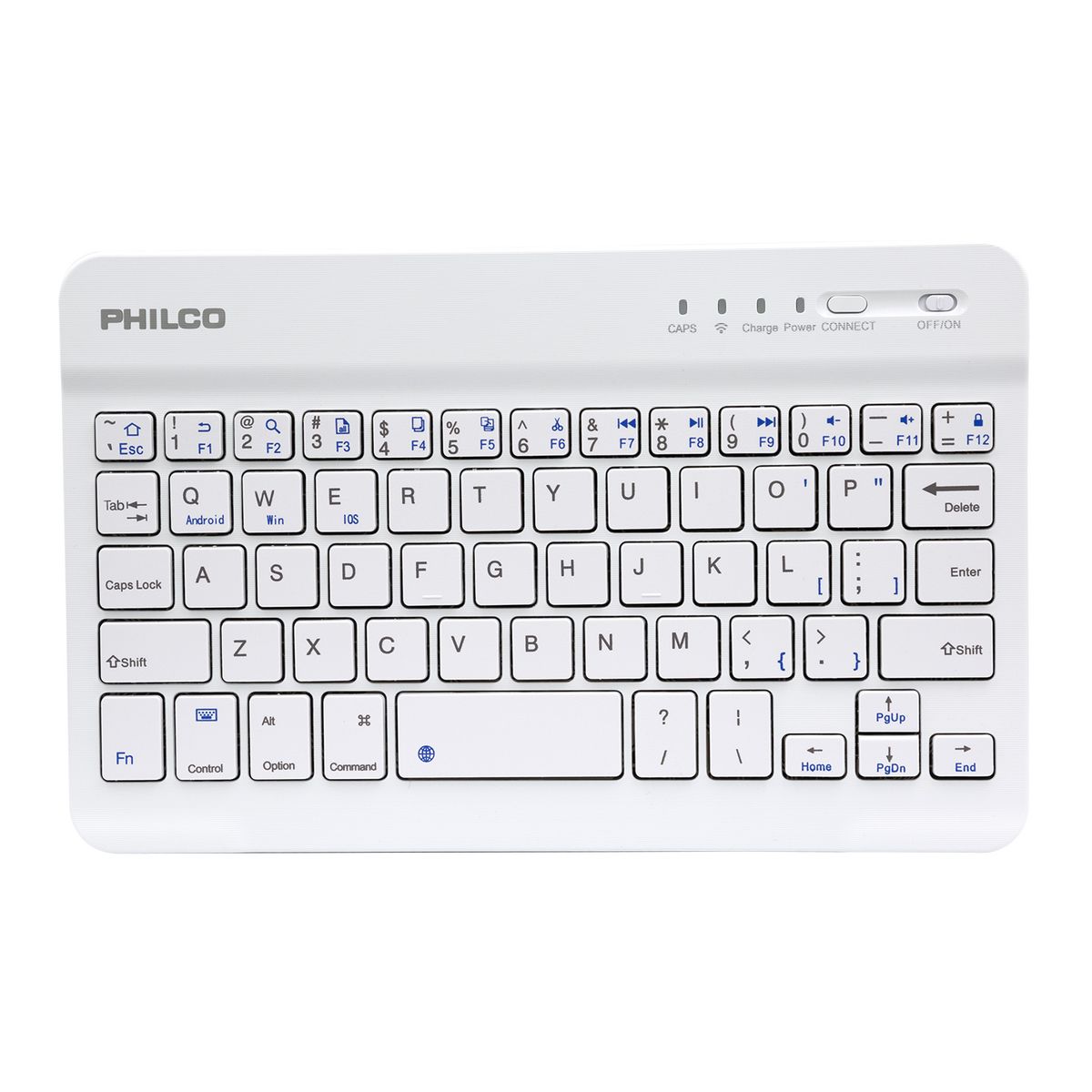 PHILCO - MINI TECLADO BLUETOOTH 7 PULGADAS