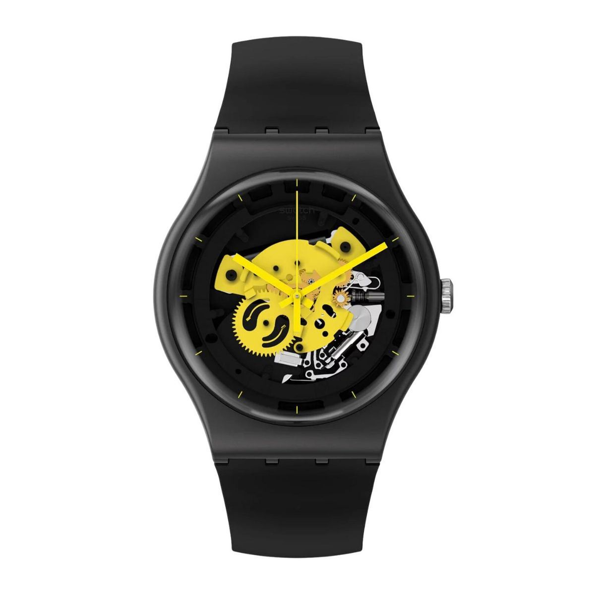 SWATCH - Reloj Unisex SWATCH TIME TO YELLOW BIG SO32B111