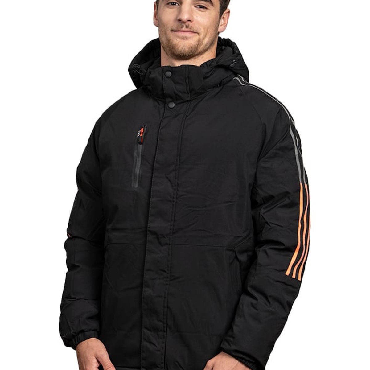 TODOPIEL - Parka Hombre Negro Todopiel