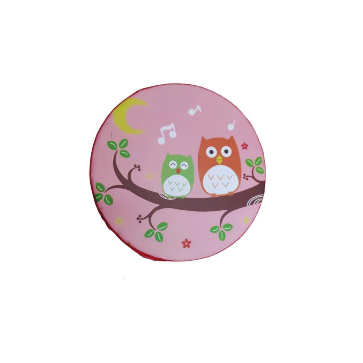 ARTIDIX - Tamboril musical infantil diseño de búhos PB-C8