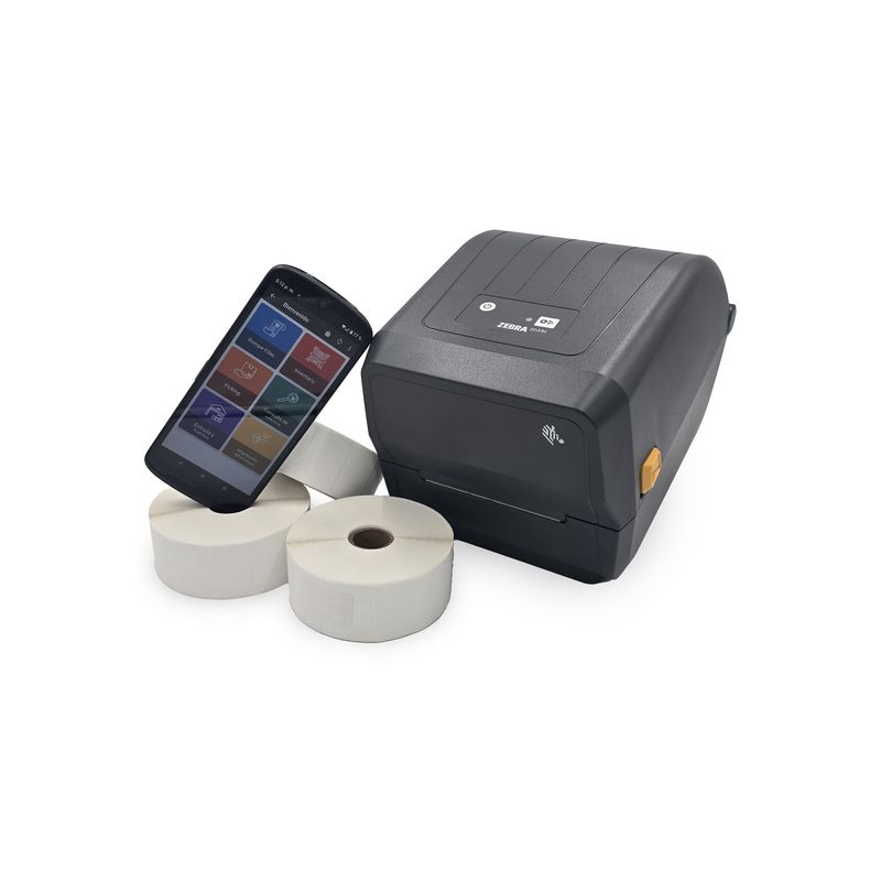 ZEBRA - Kit Gestión Inventario con PDA Impresora Etiqueta ZEBRA