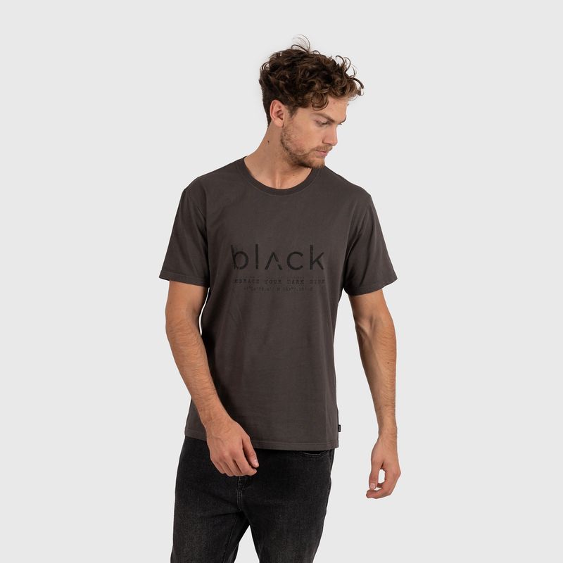 BUBBA - Tee Iconic Dark Side Grey Black Bubba