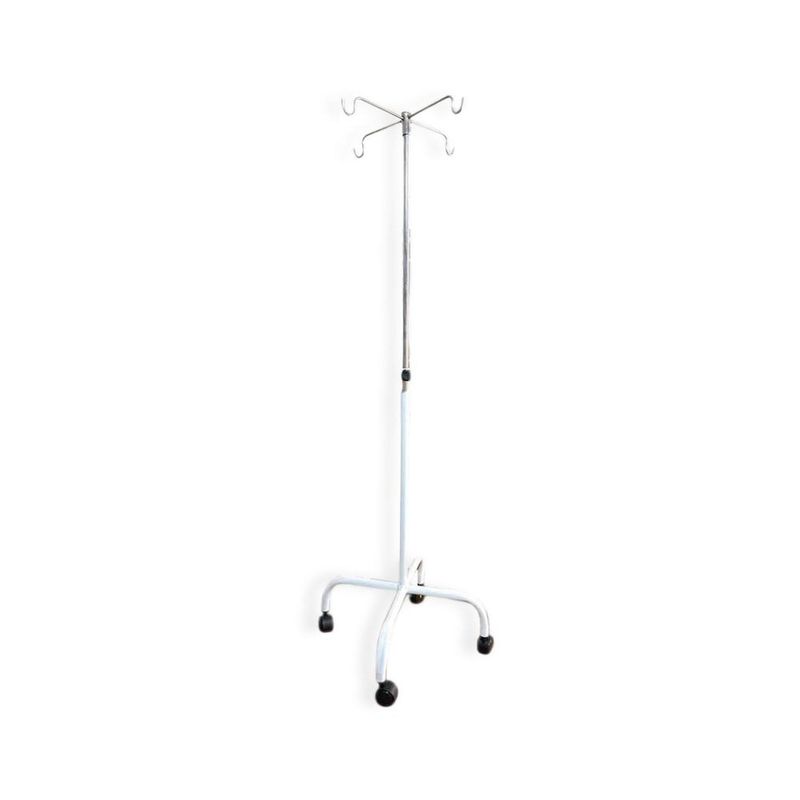 BOTICAMED - Porta sueros con altura ajustable y capacidad para 4 bolsas