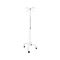 BOTICAMED - Porta sueros con altura ajustable y capacidad para 4 bolsas