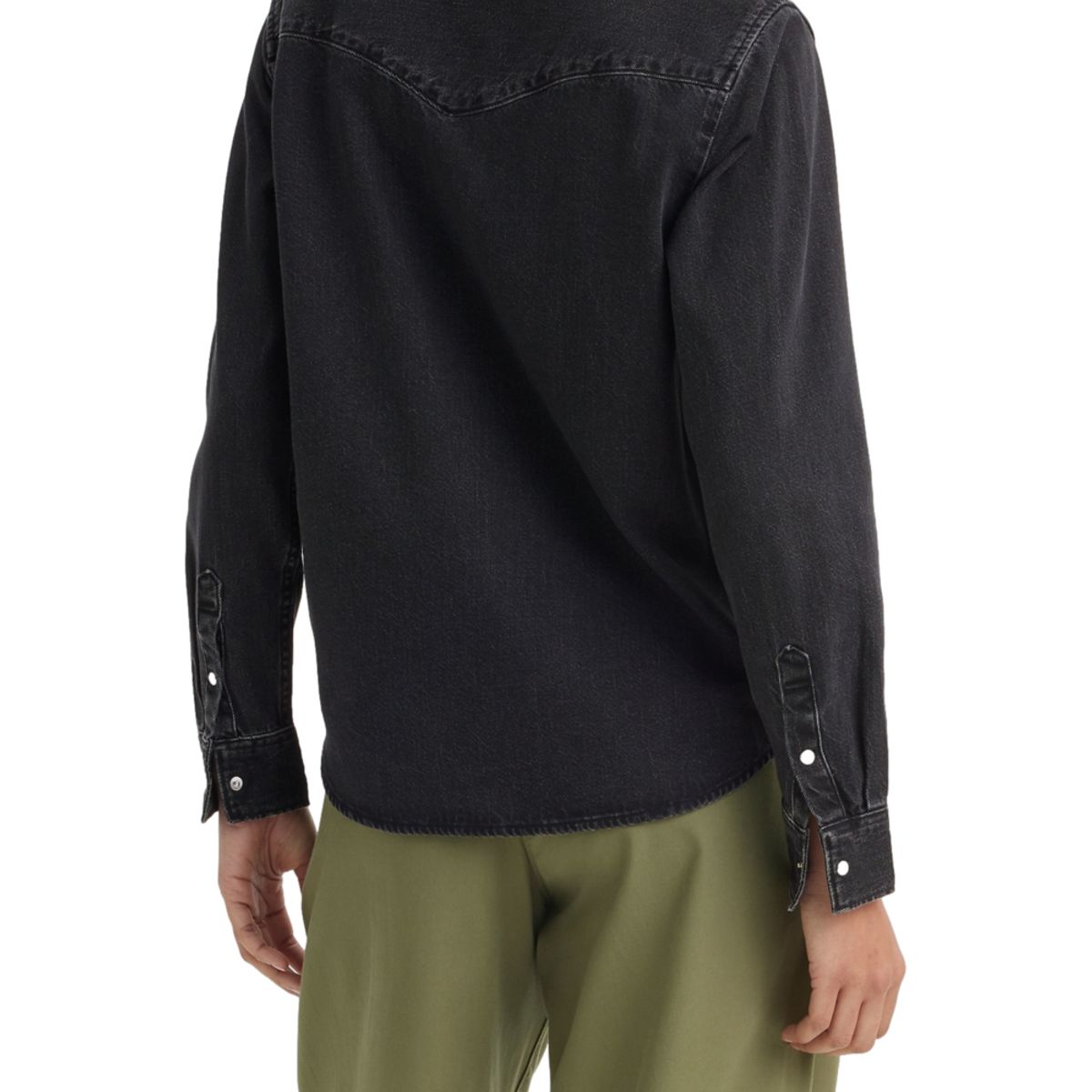 LEVIS - Camisa Mujer Regular Fit The Ultimate Western Negro Levis