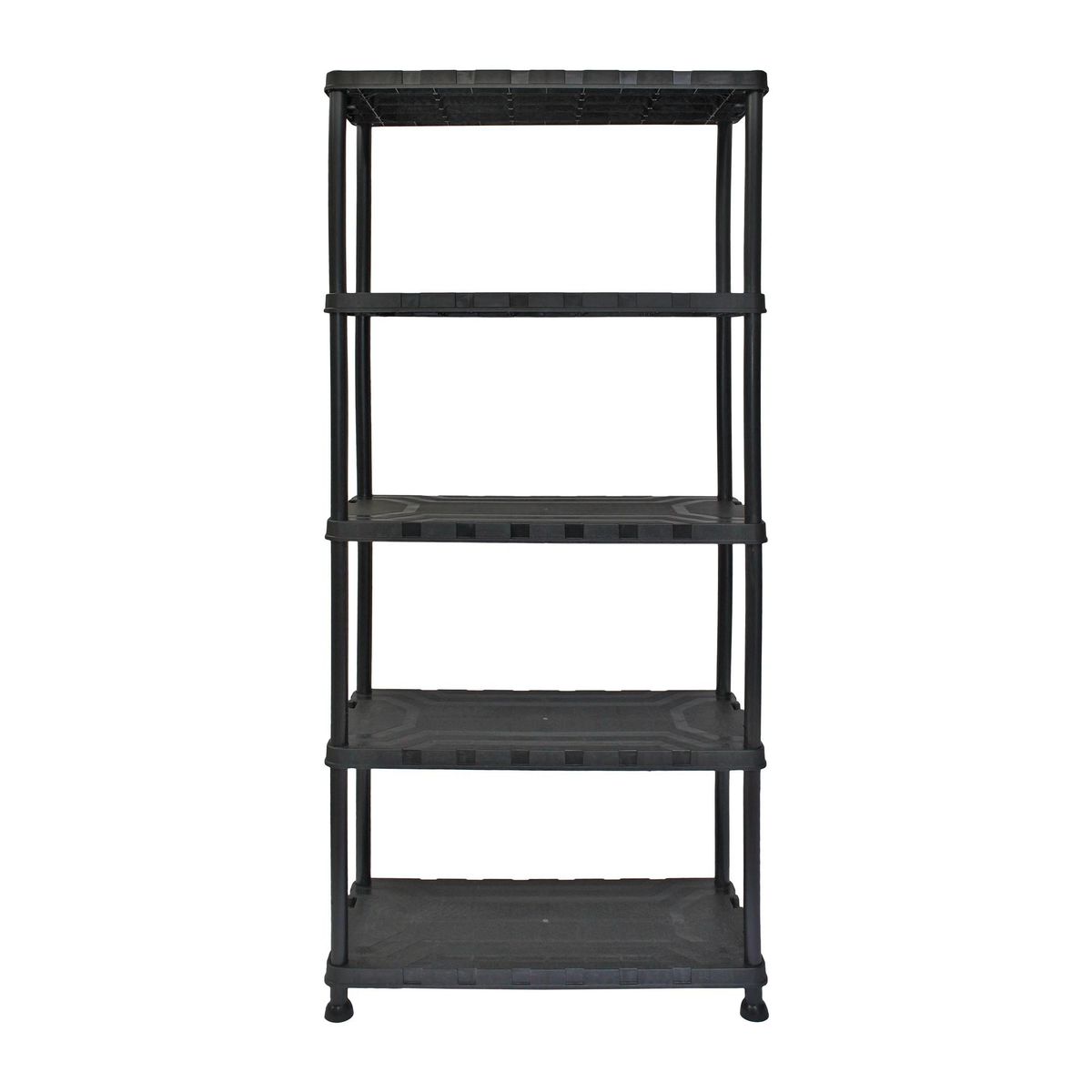 TACTIX - Estante - Rack - Repisa Plastica 5 Niveles 171x32x74cms