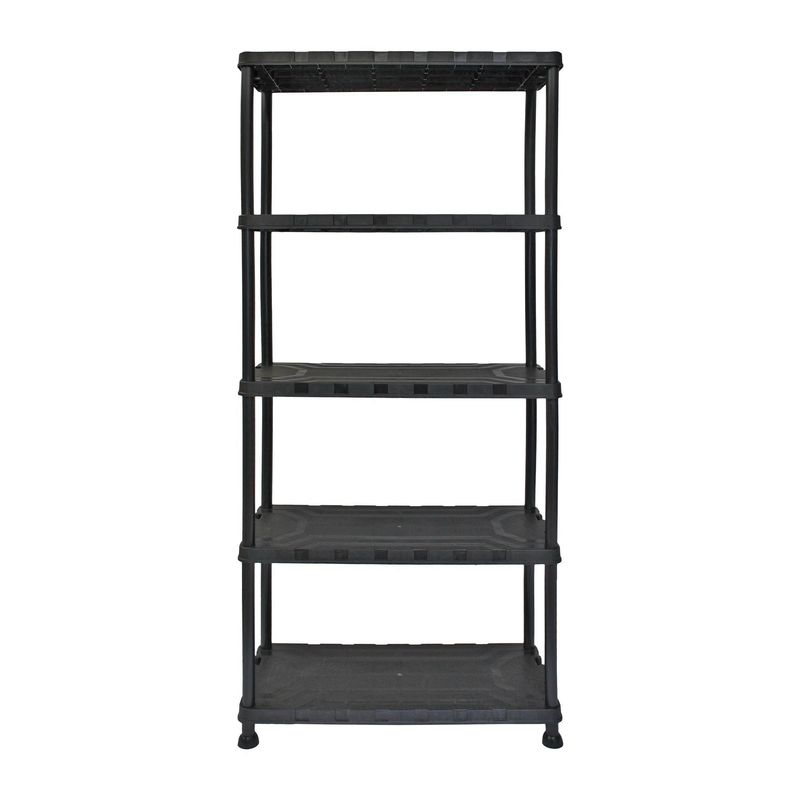 TACTIX - Estante - Rack - Repisa Plastica 5 Niveles 171x32x74cms
