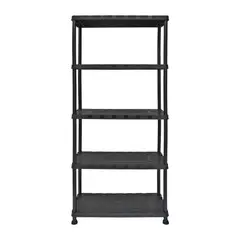TACTIX - Estante - Rack - Repisa Plastica 5 Niveles 171x32x74cms