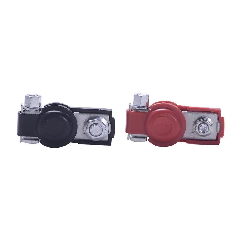 MOTORLIFE - SET 2 TERMINALES BATERIA CON PROTECCION 18MM