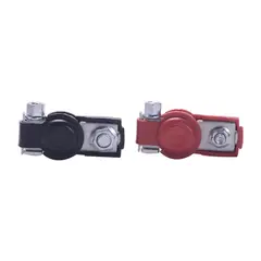 MOTORLIFE - SET 2 TERMINALES BATERIA CON PROTECCION 18MM