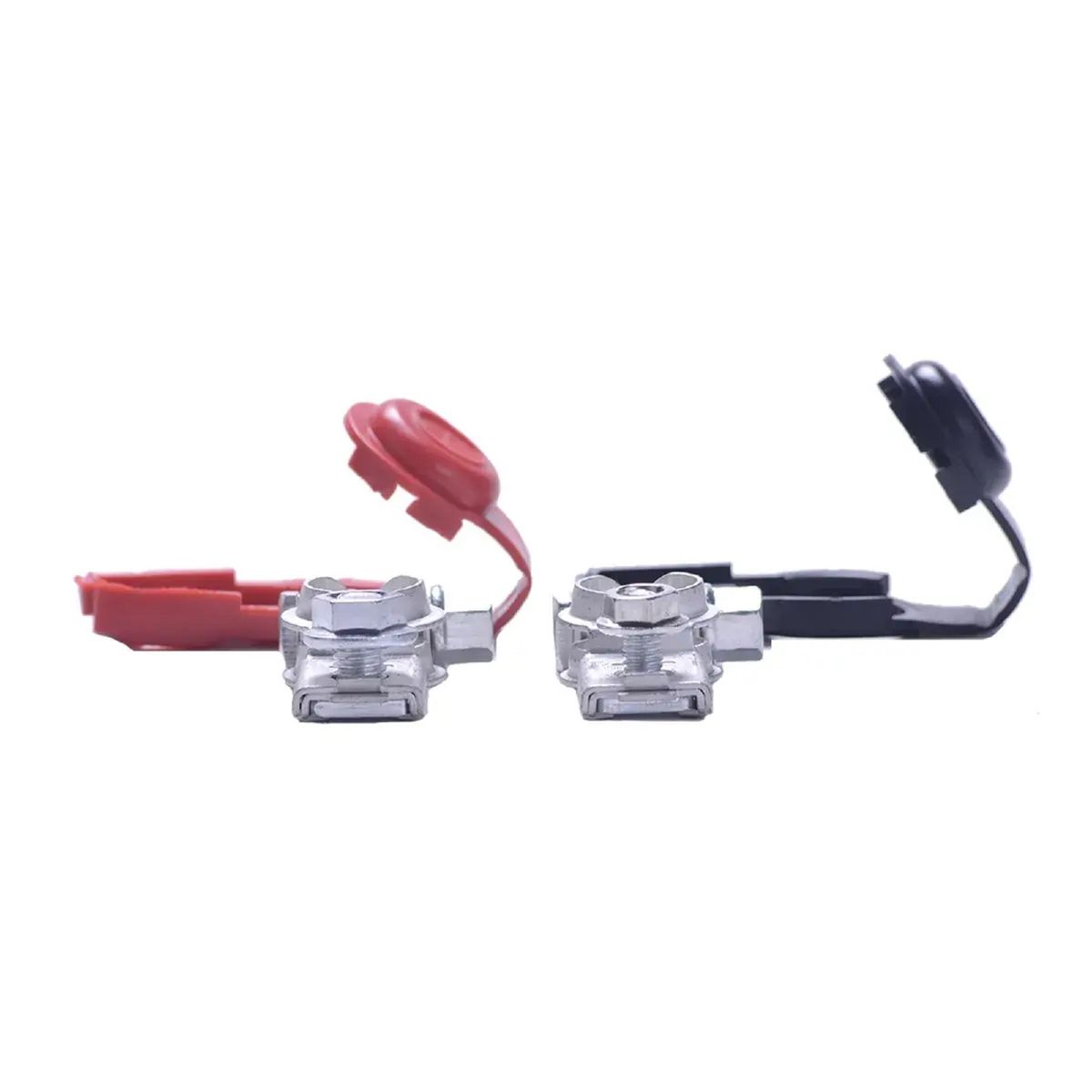 MOTORLIFE - SET 2 TERMINALES BATERIA CON PROTECCION 18MM