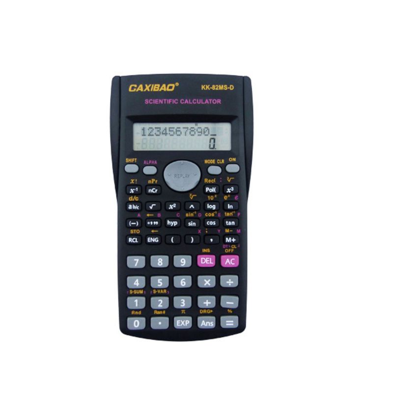 GENERICO - Calculadora Cientifica KK-82MS-D 240 Funciones Tapa Protectora