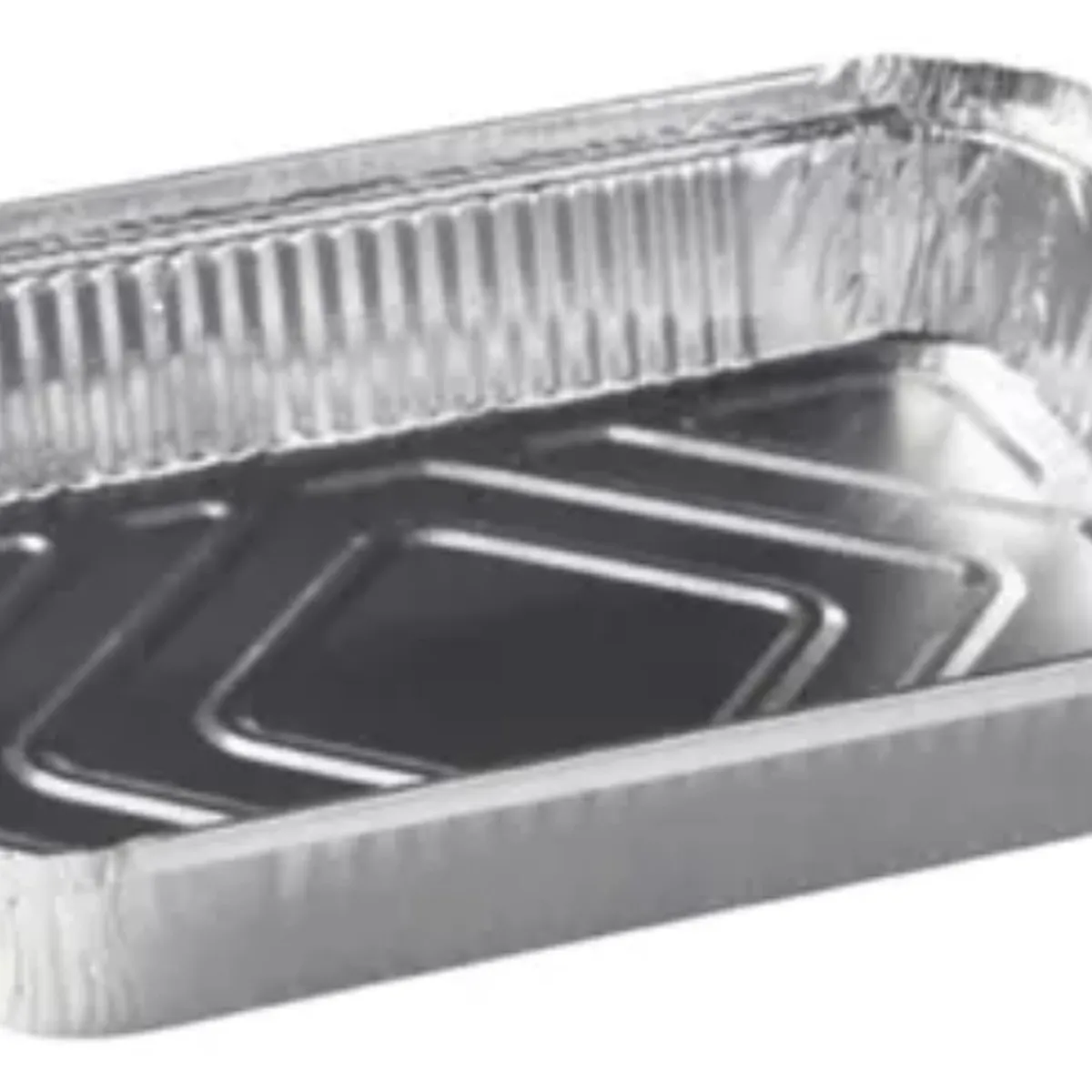 OEM - Pack de 10 Bandejas de Aluminio Rectangular 202cm x 11cm