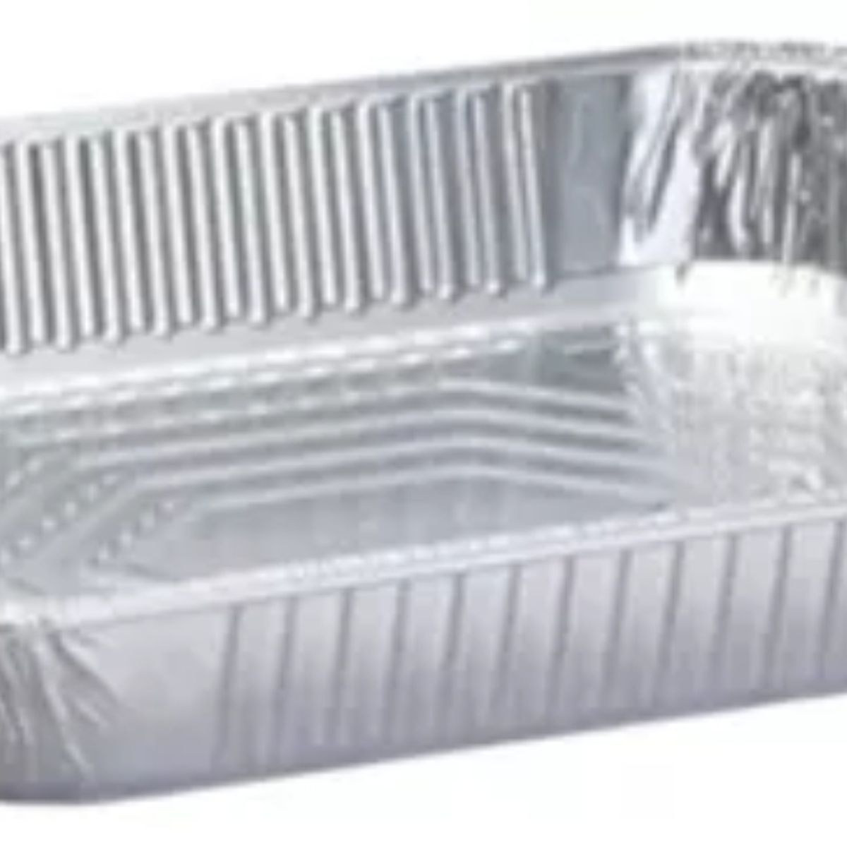 OEM - Pack de 20 Bandejas de Aluminio Rectangular 13cm x 10 cm