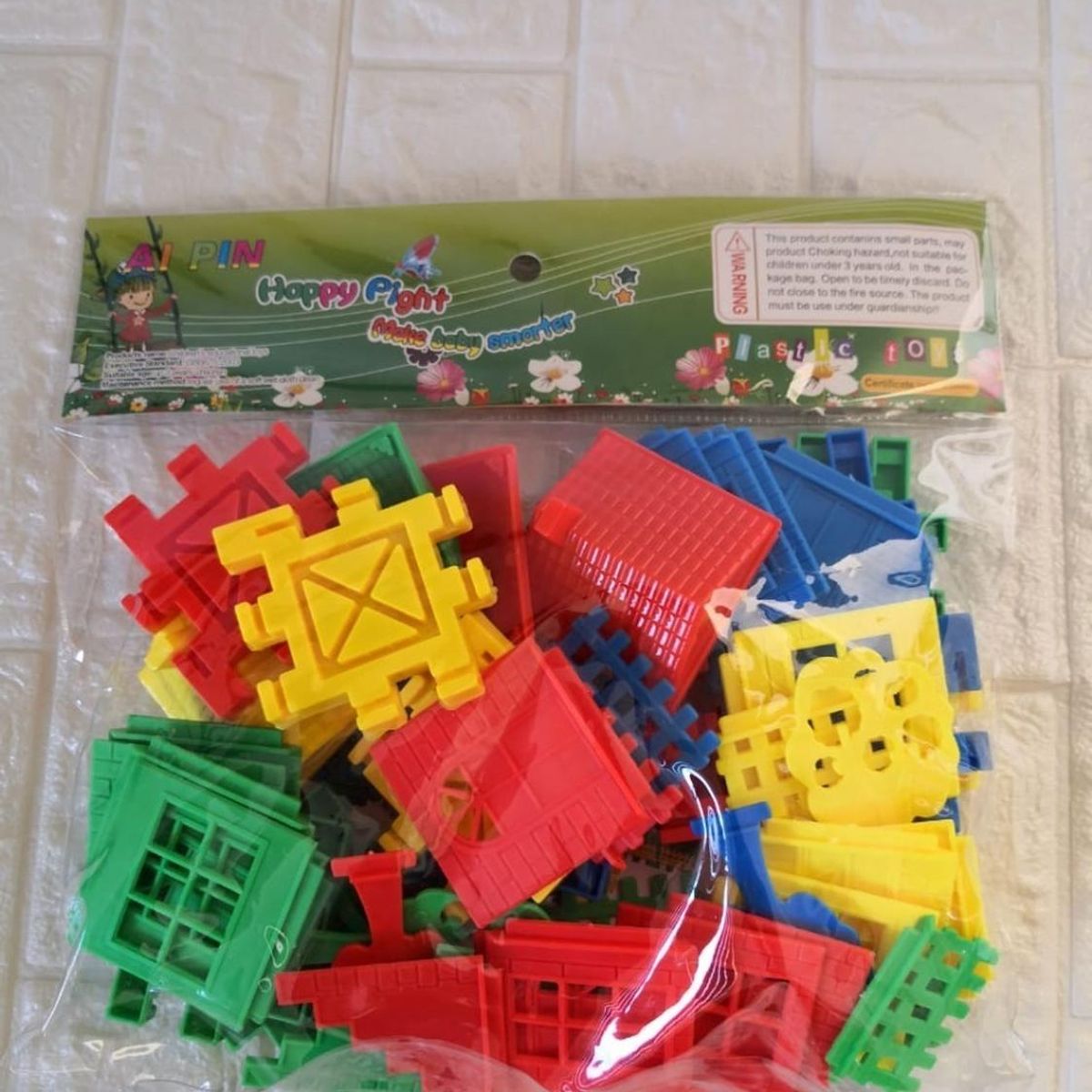 GENERICO - Bloques Educativos - Juguetes Didácticos - Rojo