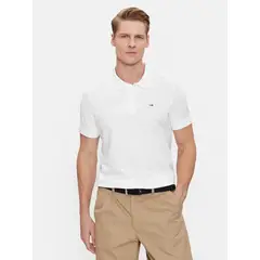 TOMMY HILFIGER - POLO SOLID SLIM FIT BLANCO TOMMY JEANS