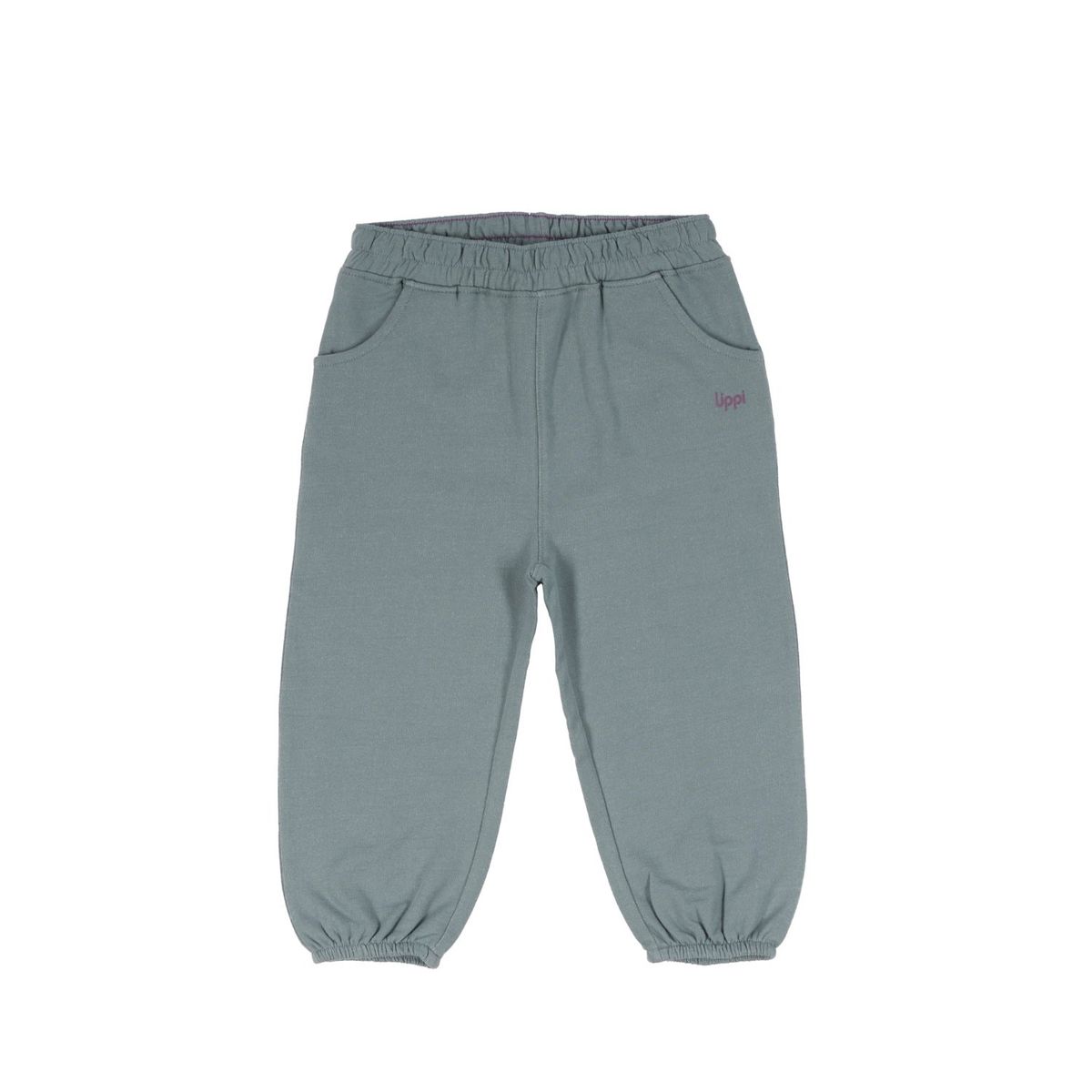 LIPPI - Pantalon Baby Girl Cozy Pants Verde Grisaceo Lippi