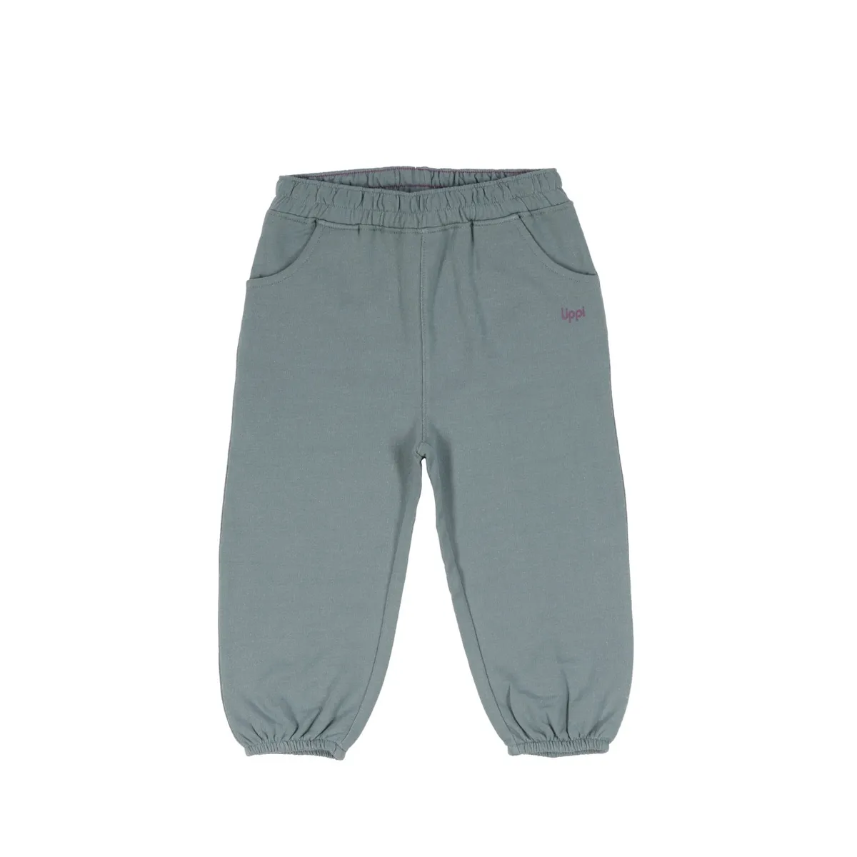 LIPPI - Pantalon Baby Girl Cozy Pants Verde Grisaceo Lippi