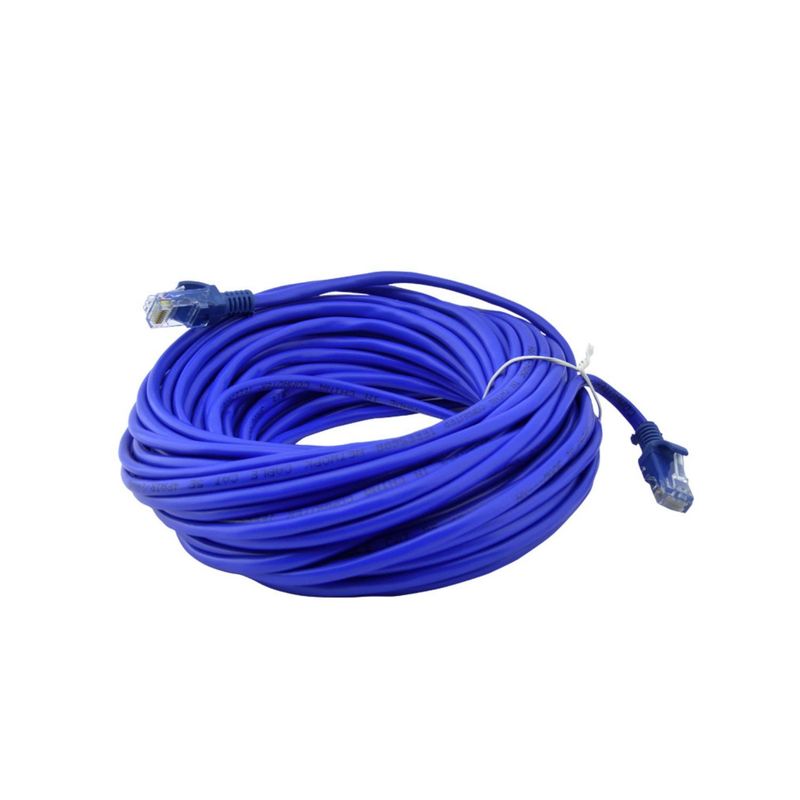 GENERICO - Cable De Red Rj45 Categoria 6e 20 Mts Armado Alta Velocidad