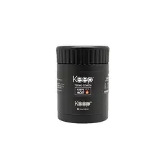 KEEP - Termo Comida Acero Inoxidable 450 Ml Negro