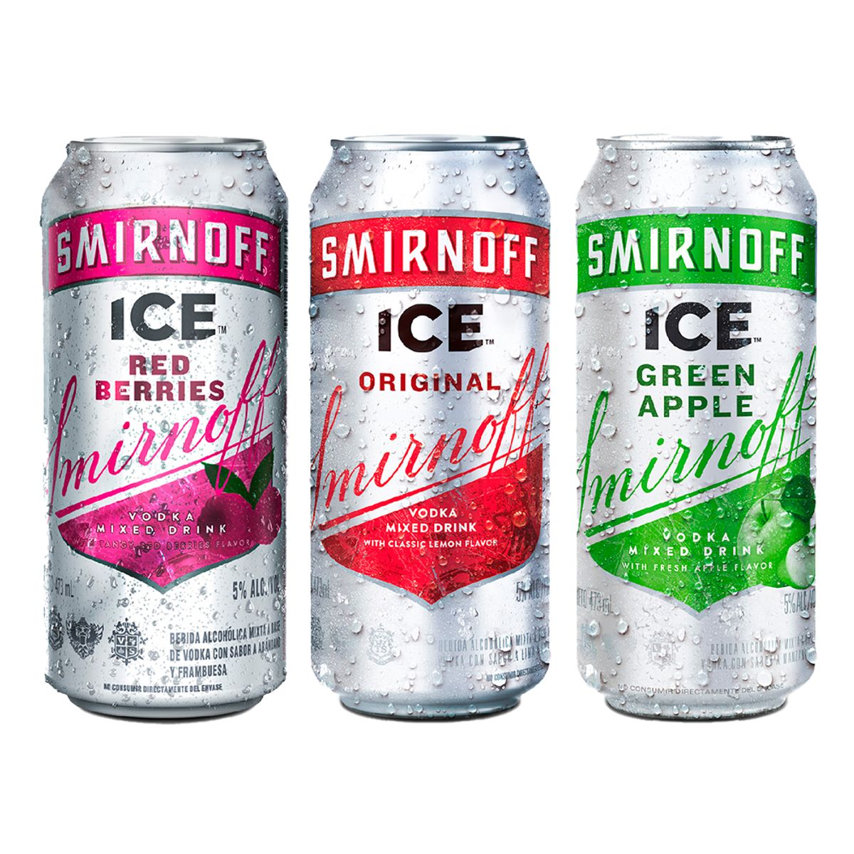 SMIRNOFF - Mix 3 Vodka Smirnoff Ice 473cc