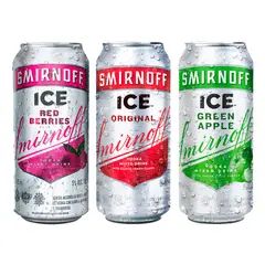 SMIRNOFF - Mix 3 Vodka Ice 473cc