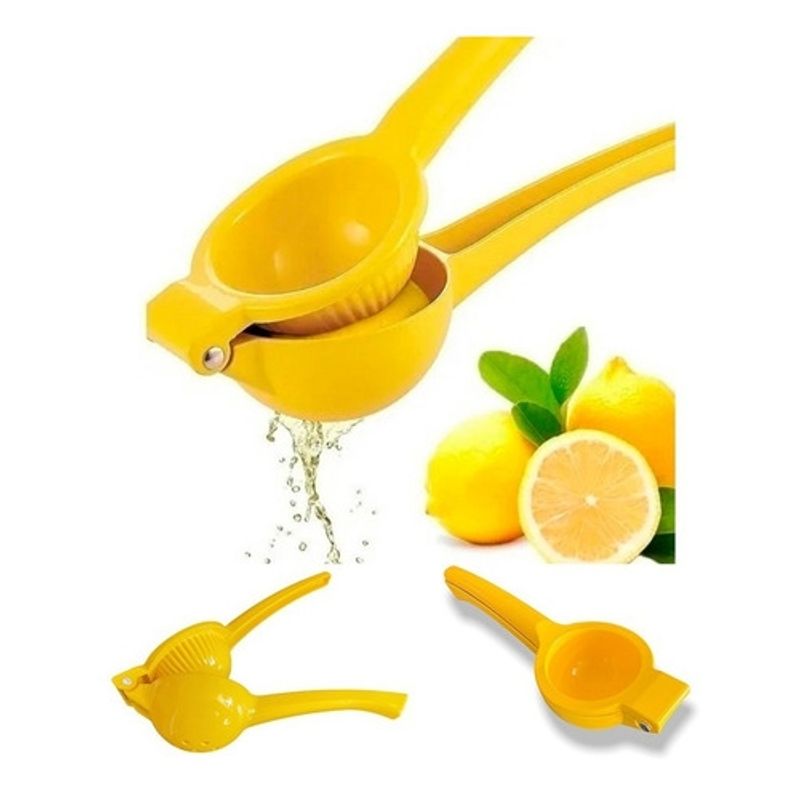 GENERICO - Exprimidor Manual De Limon Prensa Para Citricos Doble Mango
