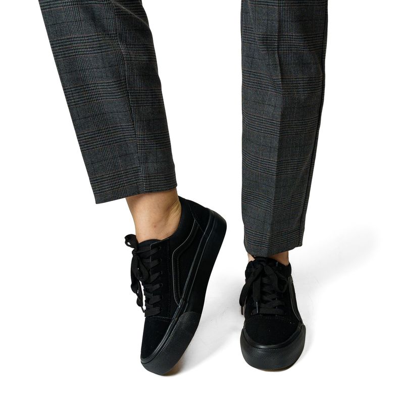 CHINITOWN - Zapatilla Mujer Negro Bridie Chinitown