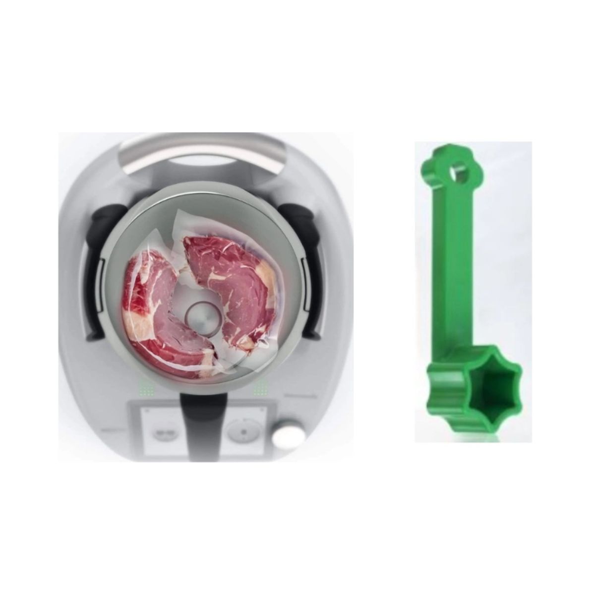 GENERICO - Cooking Cap Tapón Para Robot De Cocina Thermomix® Tm6