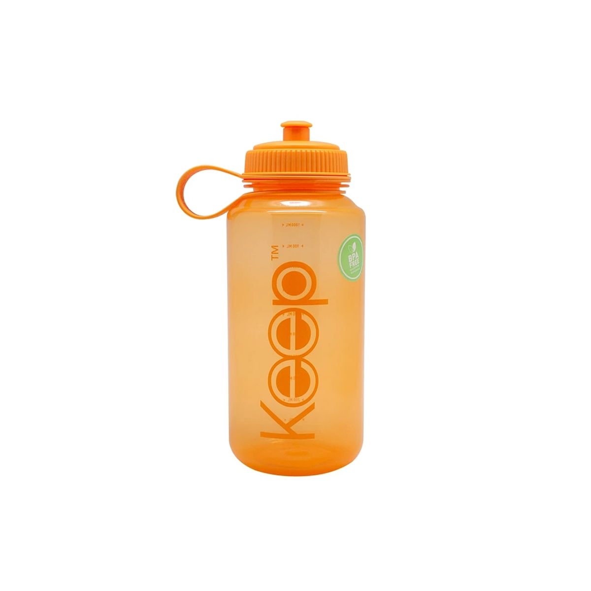 KEEP - Botella De Agua Keep 1 Litro Deportiva Amarilla
