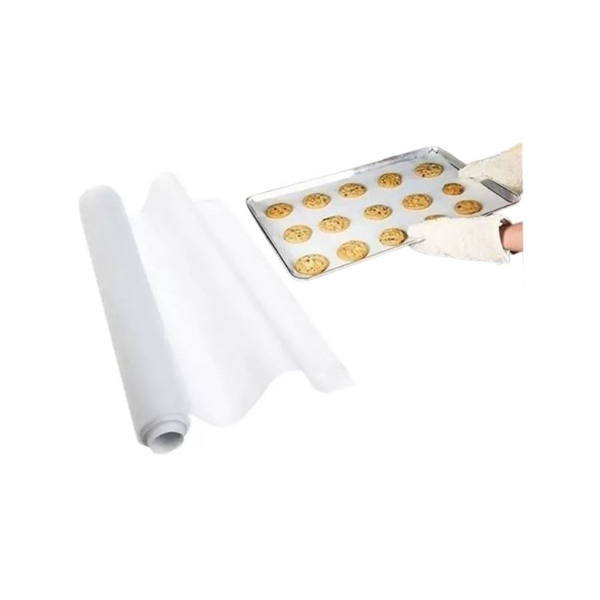 GENERICO - Papel Mantequilla 10 Mts Reposteria Preparaciones Cocina