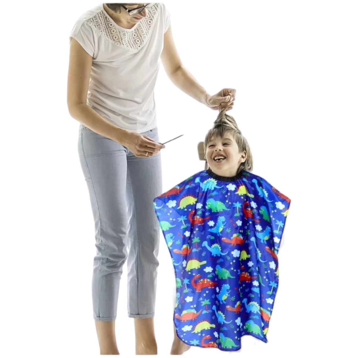 GENERICO - Capa Para Corte de Cabello Barberia De NIÑO