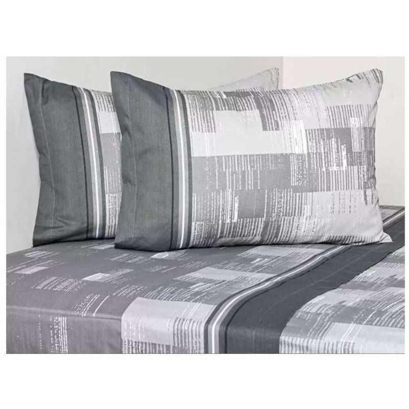 CANNON - Sábana CANNON American Family de 144hilos de 1.5 plaza DARGON