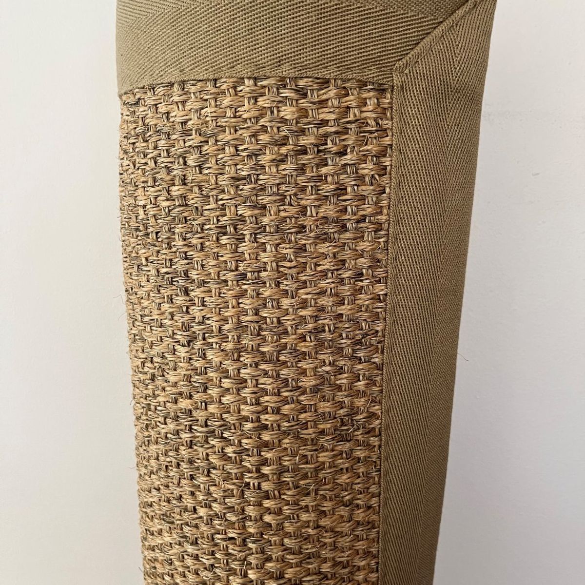 GENERICO - Alfombra Sisal Natural Borde Beige 170x240 cm KF731