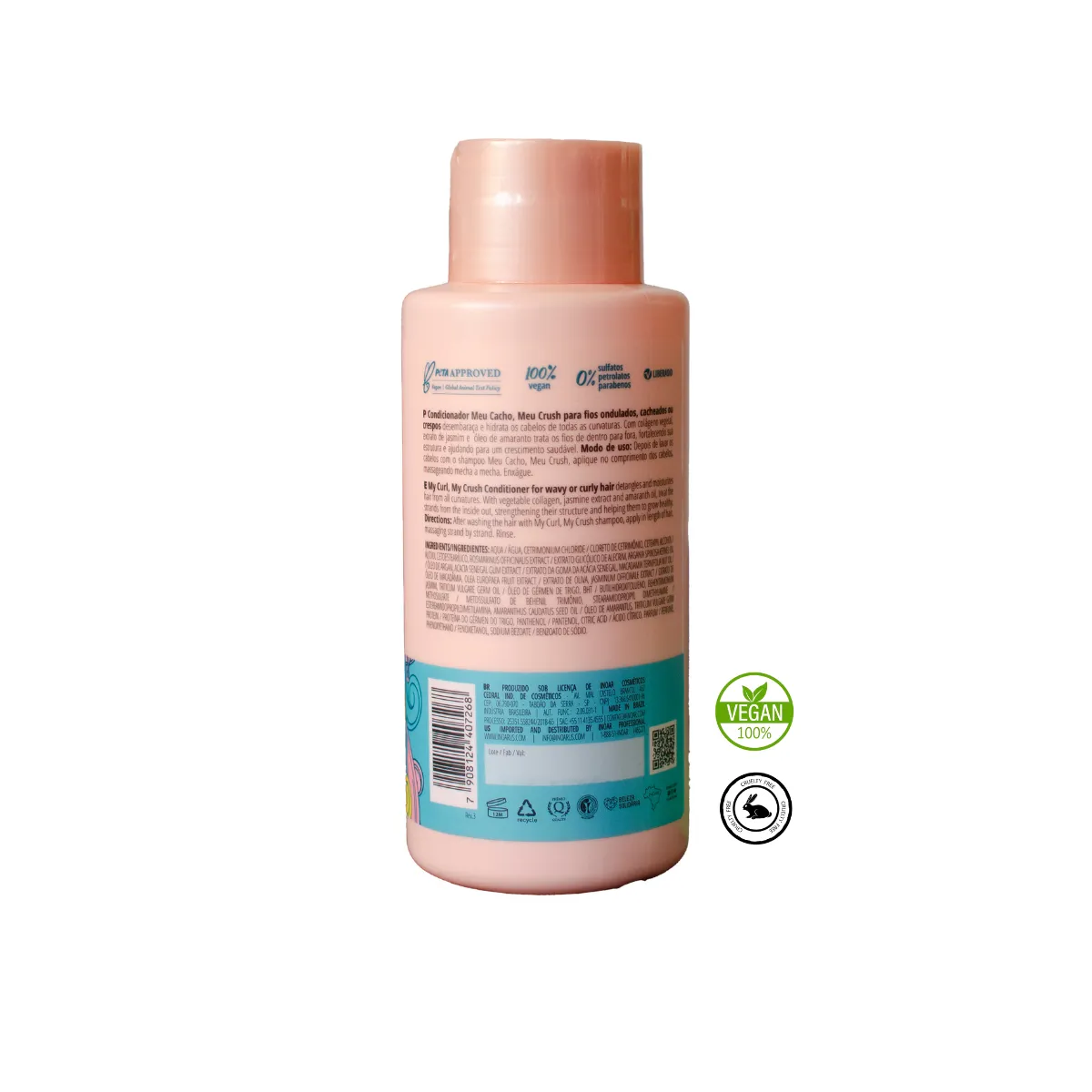 INOAR - Acondicionador Meu Cacho 500 ml Meu Crush INOAR