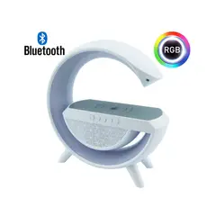 GENERICO - Lampara Parlante Mesa BT2301 RGB Bluetooth Inteligente