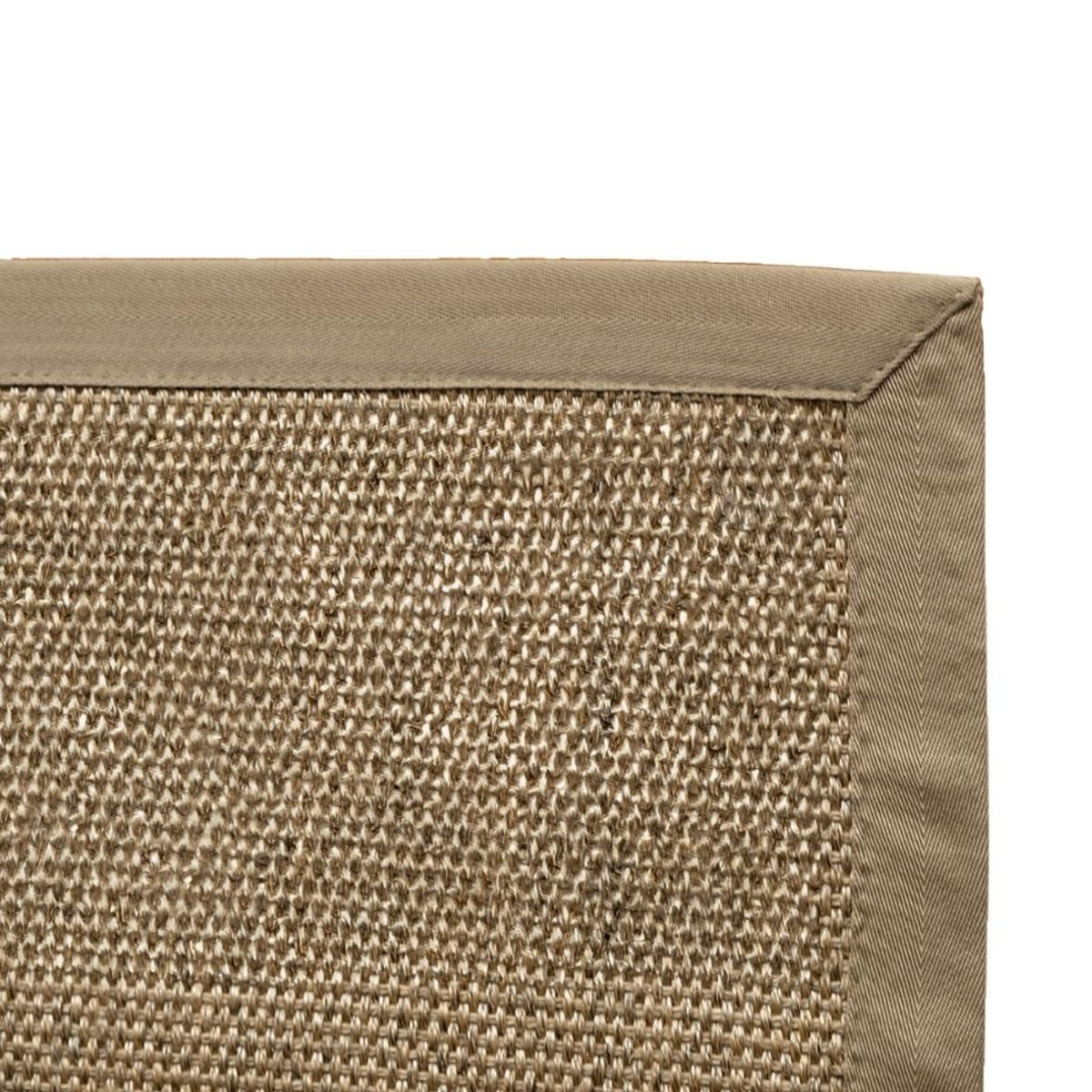 GENERICO - Alfombra Sisal Natural Borde Beige 250x350 cm KF731