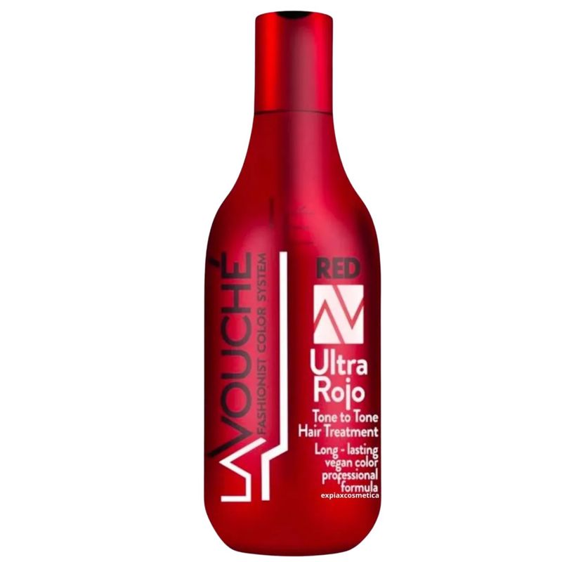GENERICO - Tratamiento Intensificador Ultra Rojo 300ml Lavouche Suavidad Brillo